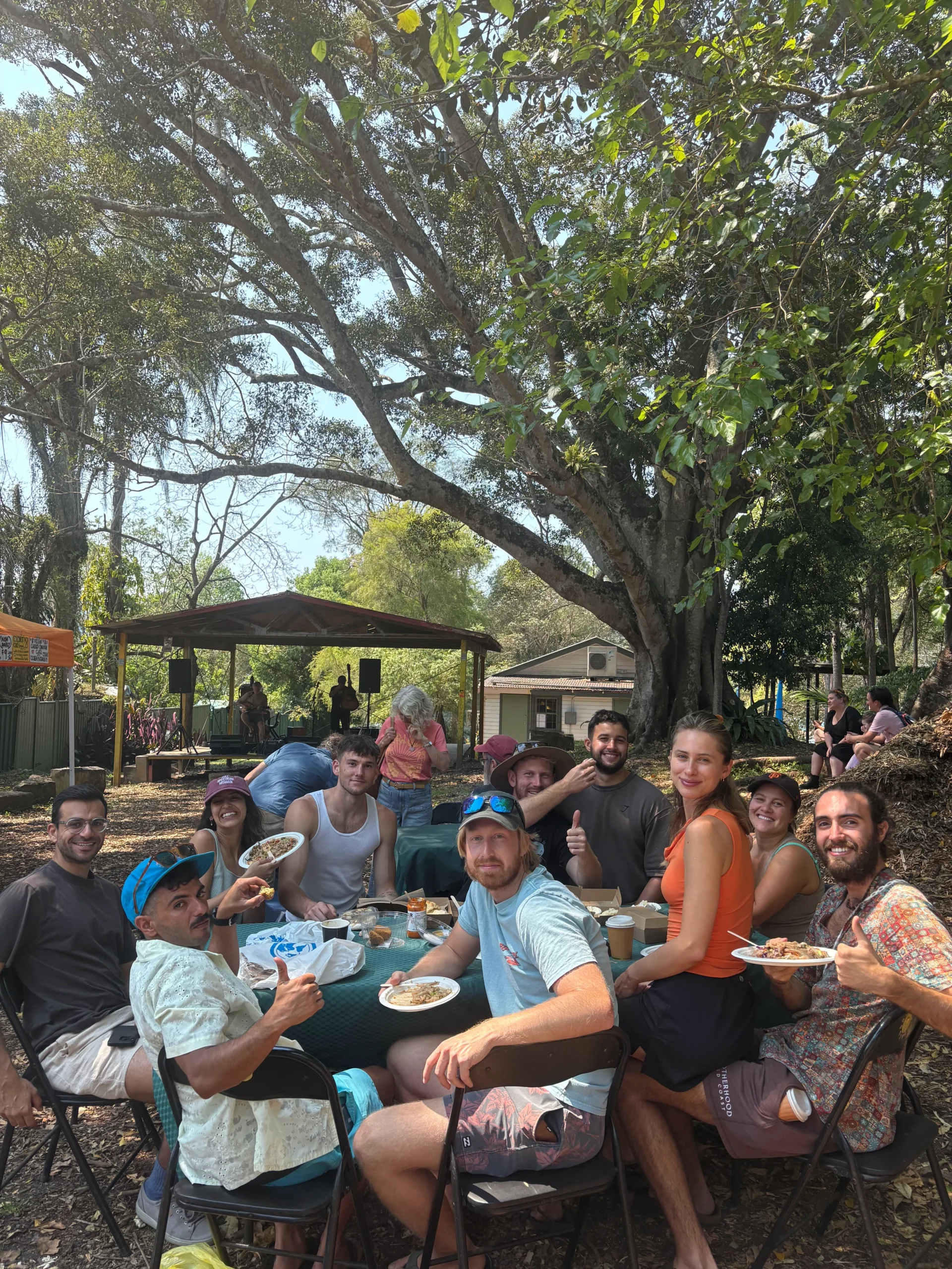 Sunsetcrew community eating