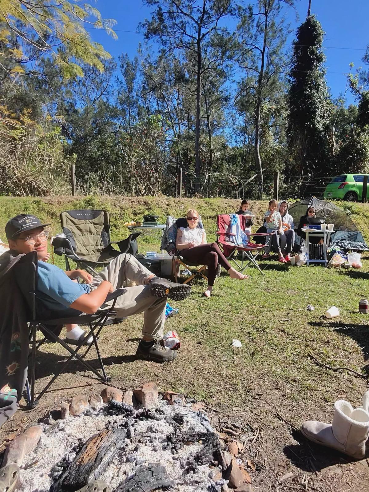 Sunsetcrew camping morning