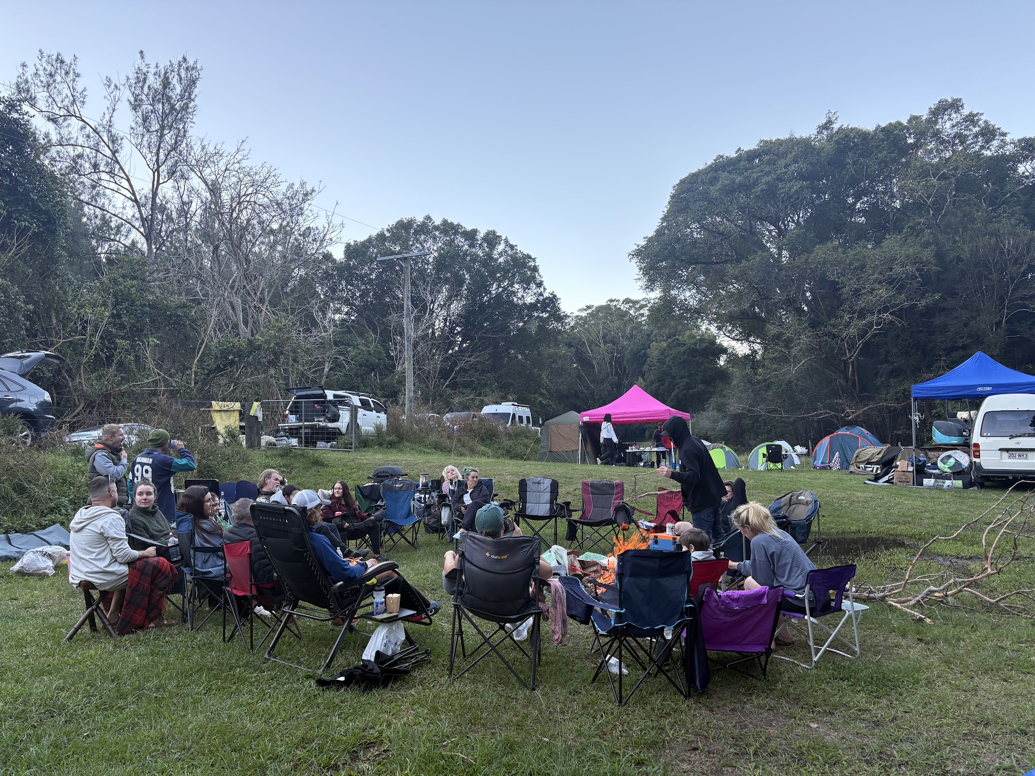 Sunsetcrew camping